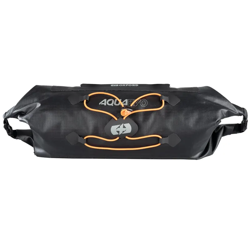 Oxford Aqua Evo Adventure 9 Litre Handlebar Pack - Black-1