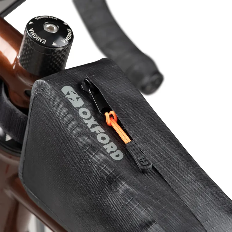 Oxford Aqua Evo Adventure Top Tube Pack - Black-2