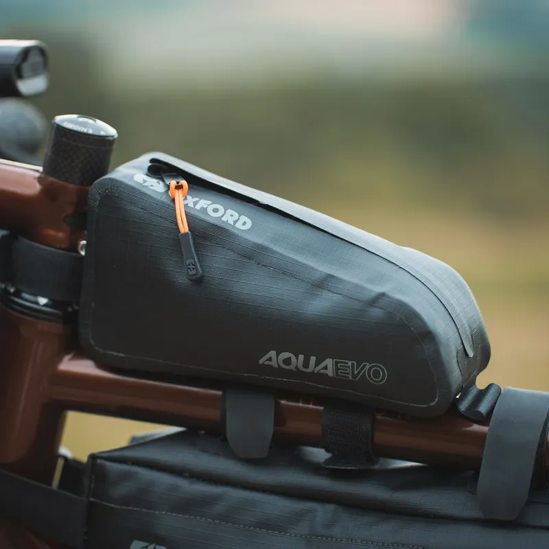 Oxford Aqua Evo Adventure Top Tube Pack - Black-8