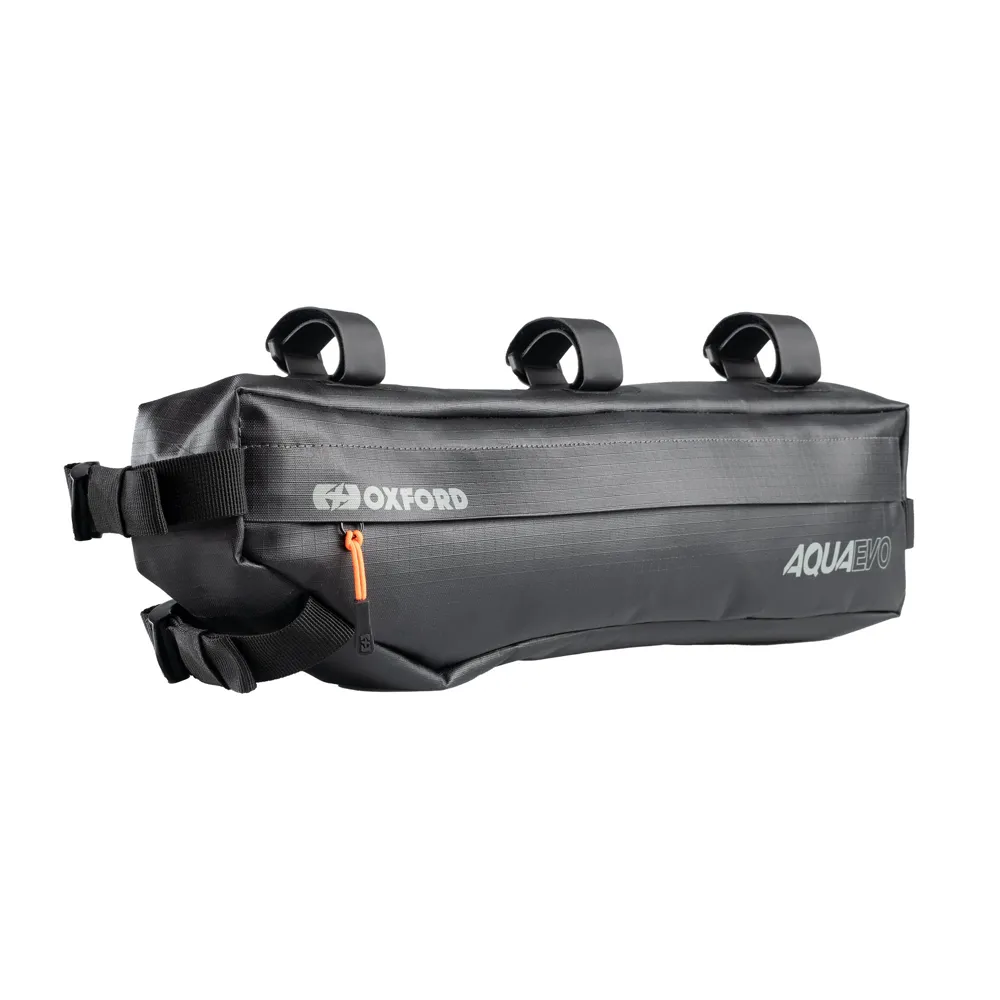 uPRISE Bikes Oxford Aqua Evo Adventure Frame Pack - Black | Price match, 365 day return s, 18-Month Warranty, Finance Available & Free UK Delivery