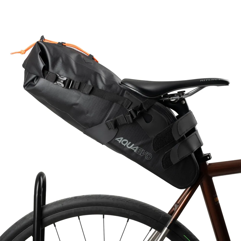 uPRISE Bikes Oxford Aqua Evo Adventure Seat Pack- Black | Price match, 365 day return s, 18-Month Warranty, Finance Available & Free UK Delivery
