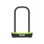 OnGuard Neon U Lock - Black/Green - 230 x 115 x 11mm