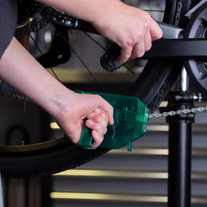 Oxford Mint Chain Cleaner Tool - Green-4