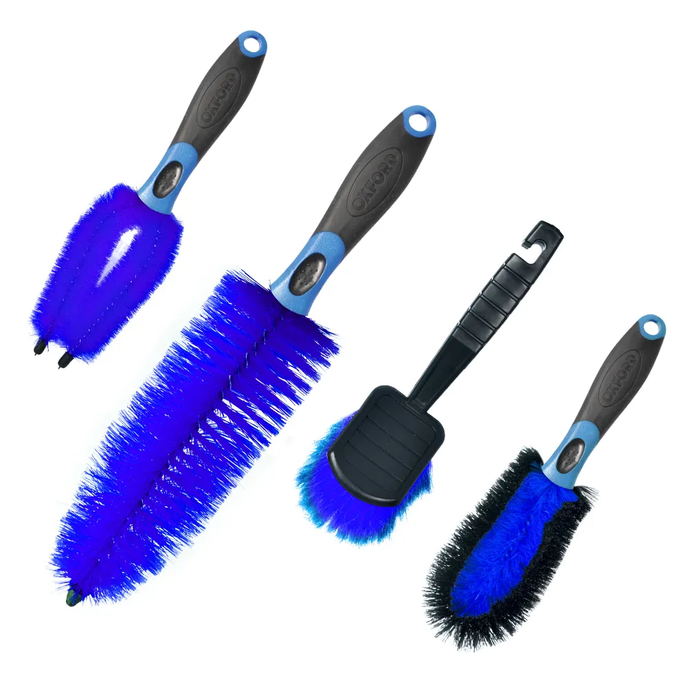 uPRISE Bikes Oxford Brush + Scrub Set - Blue | Price match, 365 day returns, 18-Month Warranty, Finance Available & Free UK Delivery