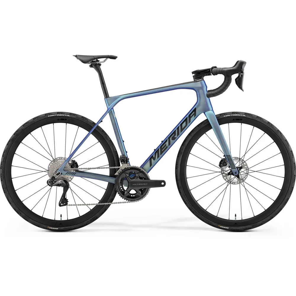 uPRISE Bikes Merida Scultura Endurance 8000 2024 Carbon Road Bike - Blue | Price match, 365 day return s, 18-Month Warranty, Finance Available & Free UK Delivery