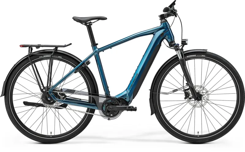 Merida eSpresso 775 EQ 2024 Electric Hybrid Bike Teal Black