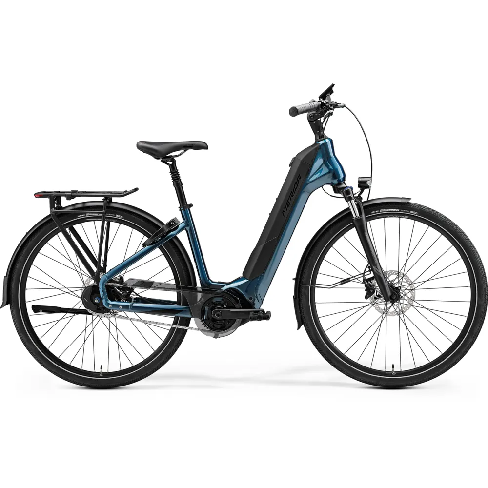 uPRISE Bikes Merida eSpresso City 775 EQ 2024 Electric Hybrid Bike - Teal/Black | Price match, 365 day return s, 18-Month Warranty, Finance Available & Free UK Delivery