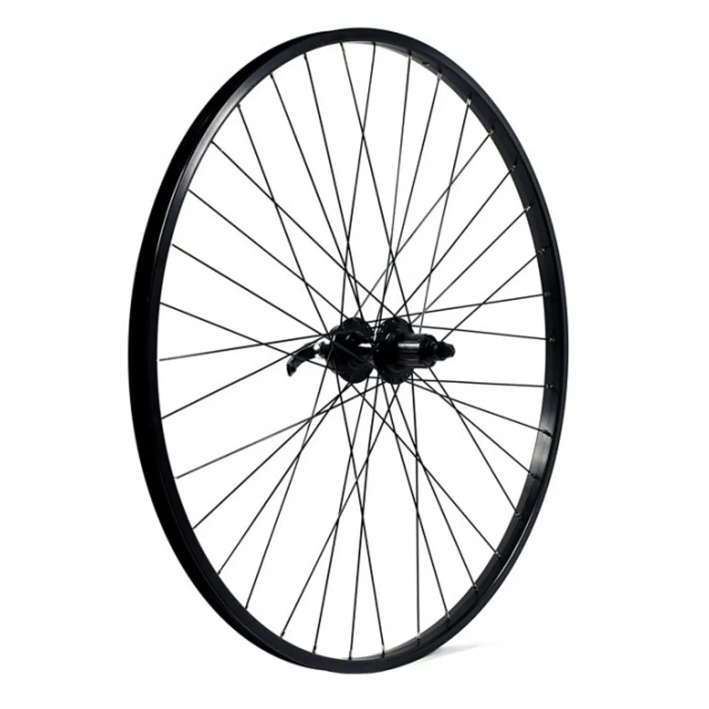 uPRISE Bikes Kx Wheels KX Wheels Doublewall Q/R Cassette Disc Brake Rear 700c Hybrid Wheel | Price match, 365 day return s, 18-Month Warranty, Finance Available & Free UK Delivery