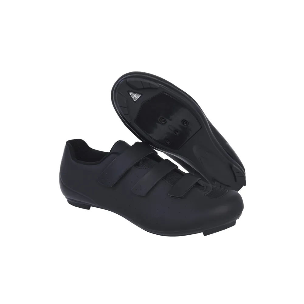 uPRISE Bikes FLR F-37 Clipless Road Shoes - Matt Black | Price match, 365 day return s, 18-Month Warranty, Finance Available & Free UK Delivery