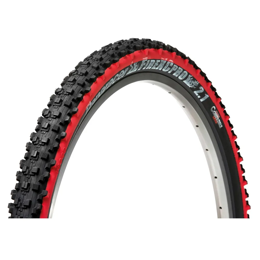 uPRISE Bikes Panaracer Fire XC Pro TLC Folding 26 x 2.10 MTB Tyre - Black/Red | Price match, 365 day return s, 18-Month Warranty, Finance Available & Free UK Delivery