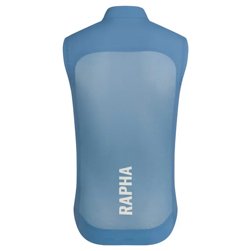 Rapha Pro Team Men's Lightweight Gilet - Dusted Blue/White-1