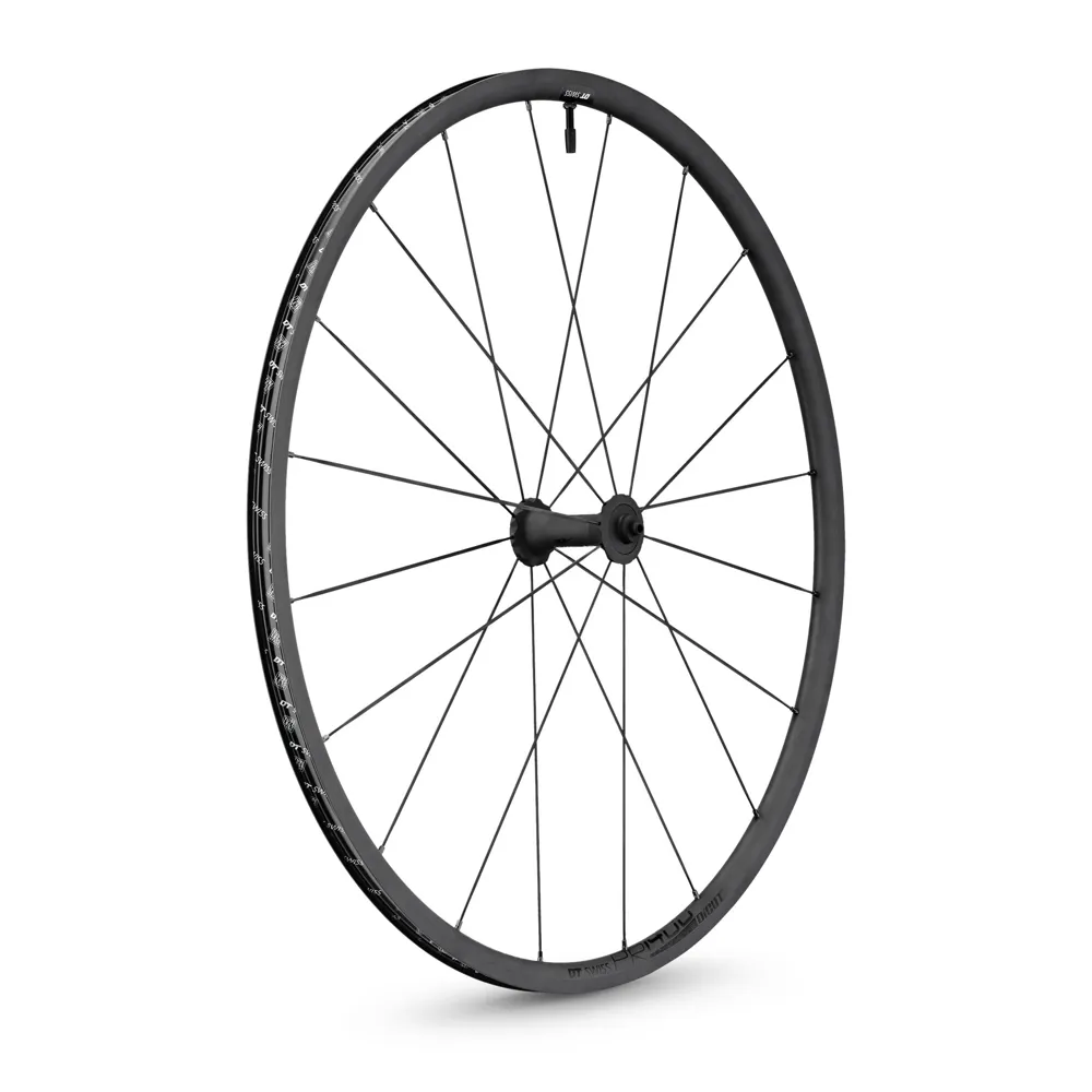 uPRISE Bikes Dt Swiss DT Swiss PR 1400 DICUT Clincher 21mm OXIC Front Wheel - 5x100mm QR | Price match, 365 day return s, 18-Month Warranty, Finance Available & Free UK Delivery
