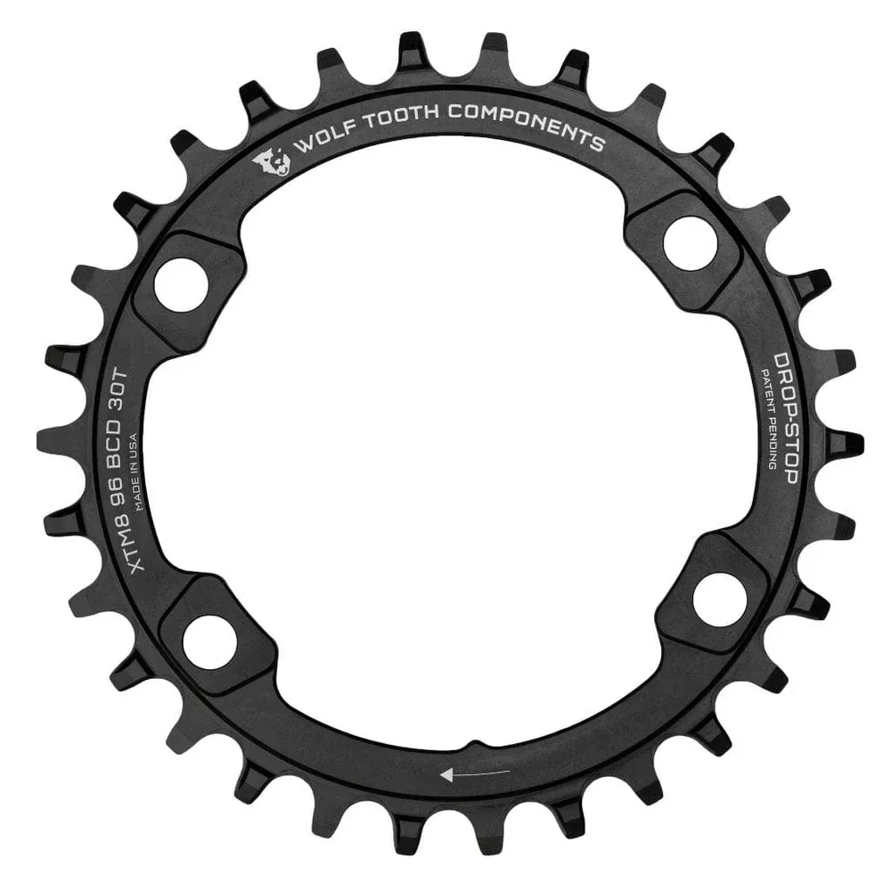 uPRISE Bikes Wolf Tooth 96 BCD Shimano XT M8000 / SLX M7000 Drop Stop A Chainring | Price match, 365 day return s, 18-Month Warranty, Finance Available & Free UK Delivery