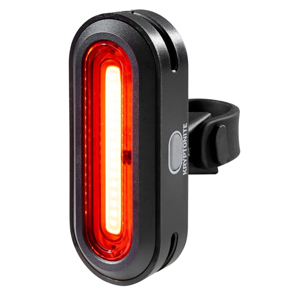 uPRISE Bikes Kryptonite Avenue R-50 Basic USB COB Rear Light - Black - 50 Lumens | Price match, 365 day return s, 18-Month Warranty, Finance Available & Free UK Delivery
