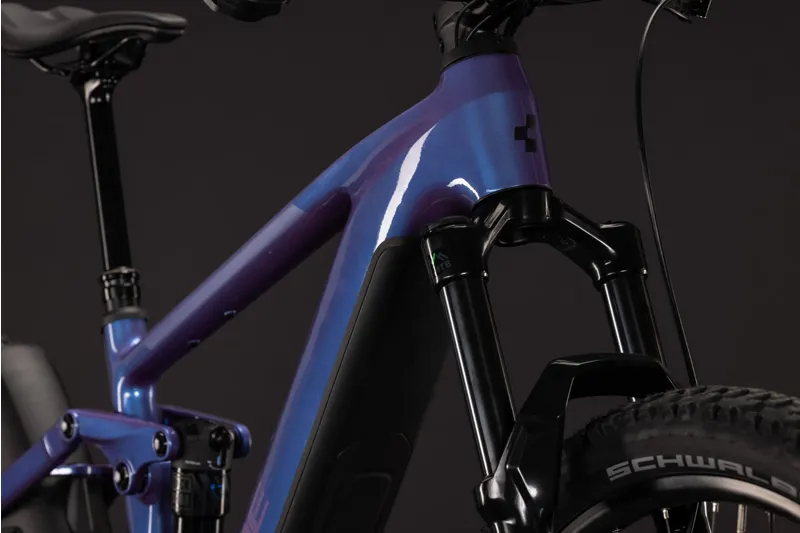 Cube Stereo Hybrid One44 PRO 800wh 2027 Electric MTB - Blueirish/Purple-5