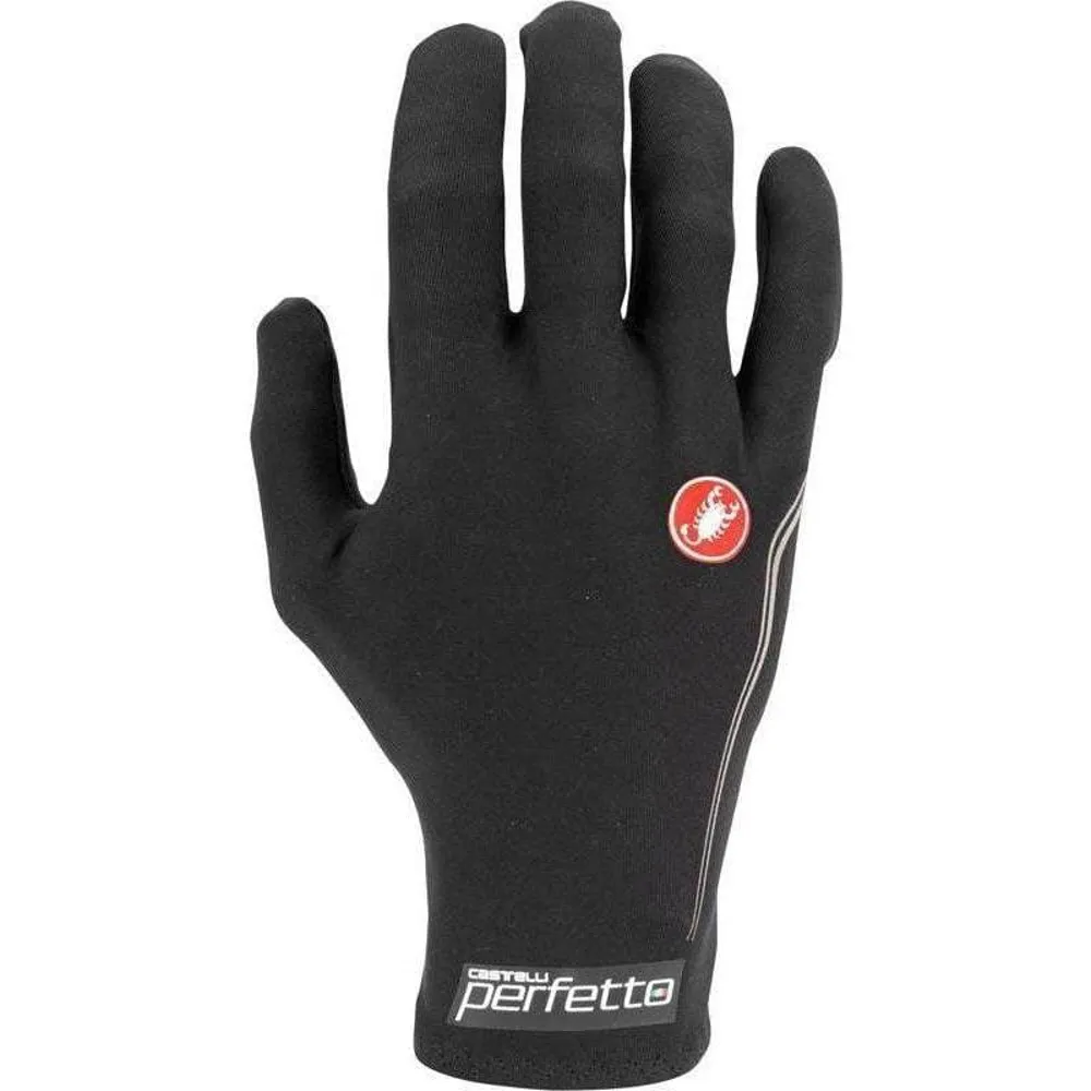 uPRISE Bikes Castelli Perfetto RoS Light Long Finger Gloves - Black | Price match, 365 day return s, 18-Month Warranty, Finance Available & Free UK Delivery