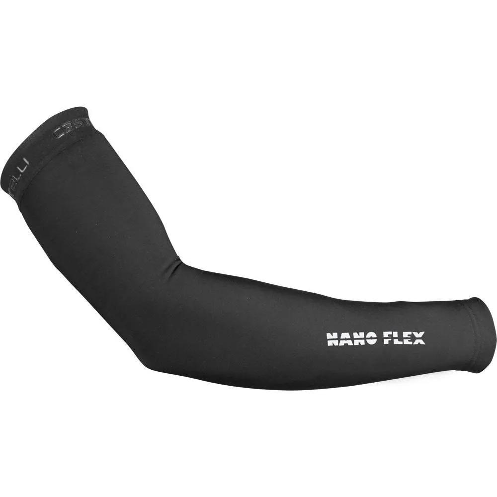 uPRISE Bikes Castelli Nano Flex 3G Arm Warmers - Black | Price match, 365 day return s, 18-Month Warranty, Finance Available & Free UK Delivery