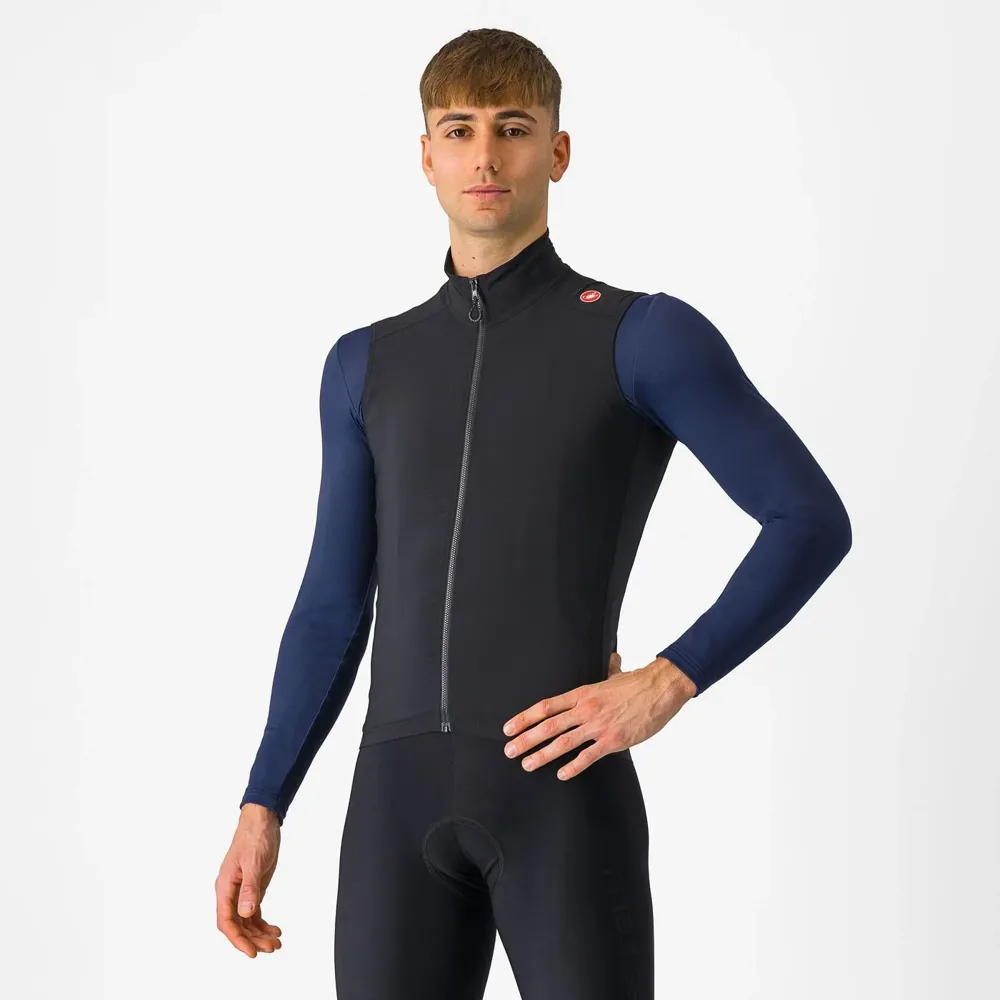 uPRISE Bikes Castelli Espresso Men's Vest - Light Black | Price match, 365 day return s, 18-Month Warranty, Finance Available & Free UK Delivery