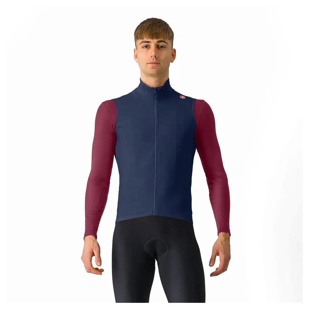 uPRISE Bikes Castelli Espresso Men's Vest - Belgian Blue | Price match, 365 day return s, 18-Month Warranty, Finance Available & Free UK Delivery