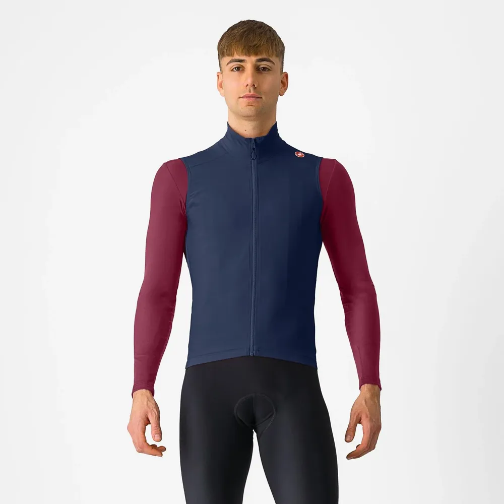 uPRISE Bikes Castelli Espresso Men's Vest - Belgian Blue | Price match, 365 day return s, 18-Month Warranty, Finance Available & Free UK Delivery