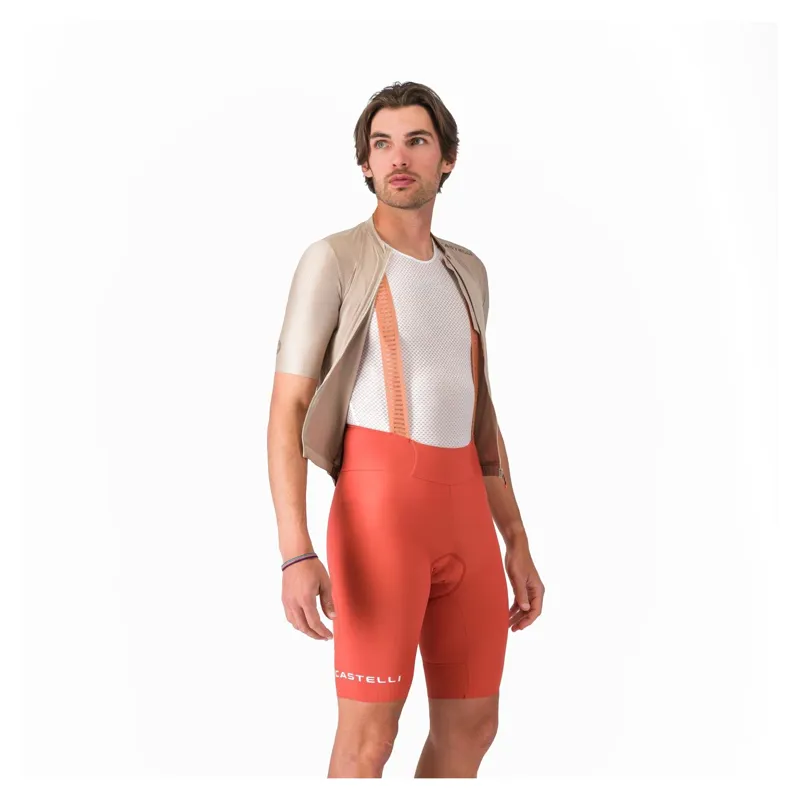 Castelli Espresso 2 Men's Bib Shorts - Paprika