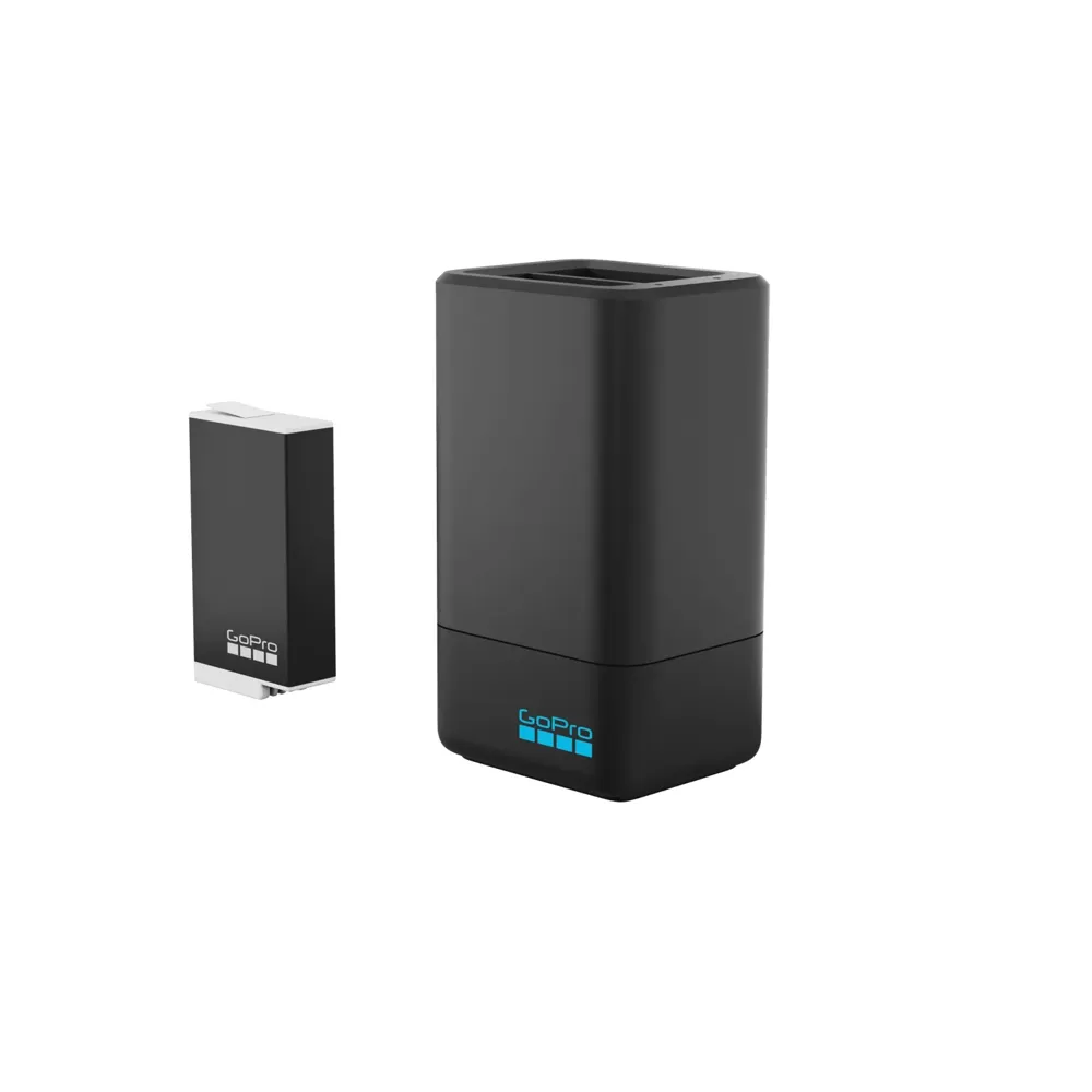 uPRISE Bikes Gopro GoPro MAX Dual Battery Charger and Enduro Battery - Black | Price match, 365 day returns, 18-Month Warranty, Finance Available & Free UK Delivery