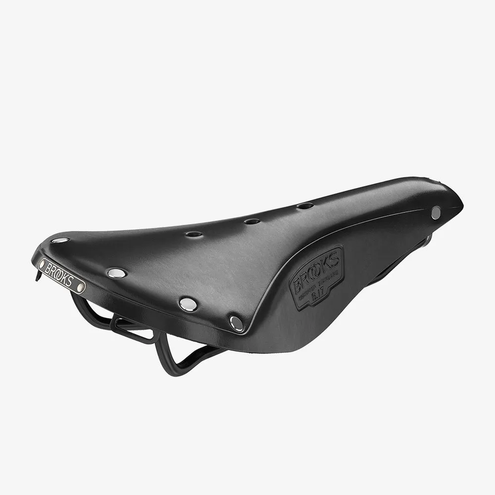 uPRISE Bikes Brooks B17 Saddle - Steel Rails - 175mm - Black | Price match, 365 day return s, 18-Month Warranty, Finance Available & Free UK Delivery