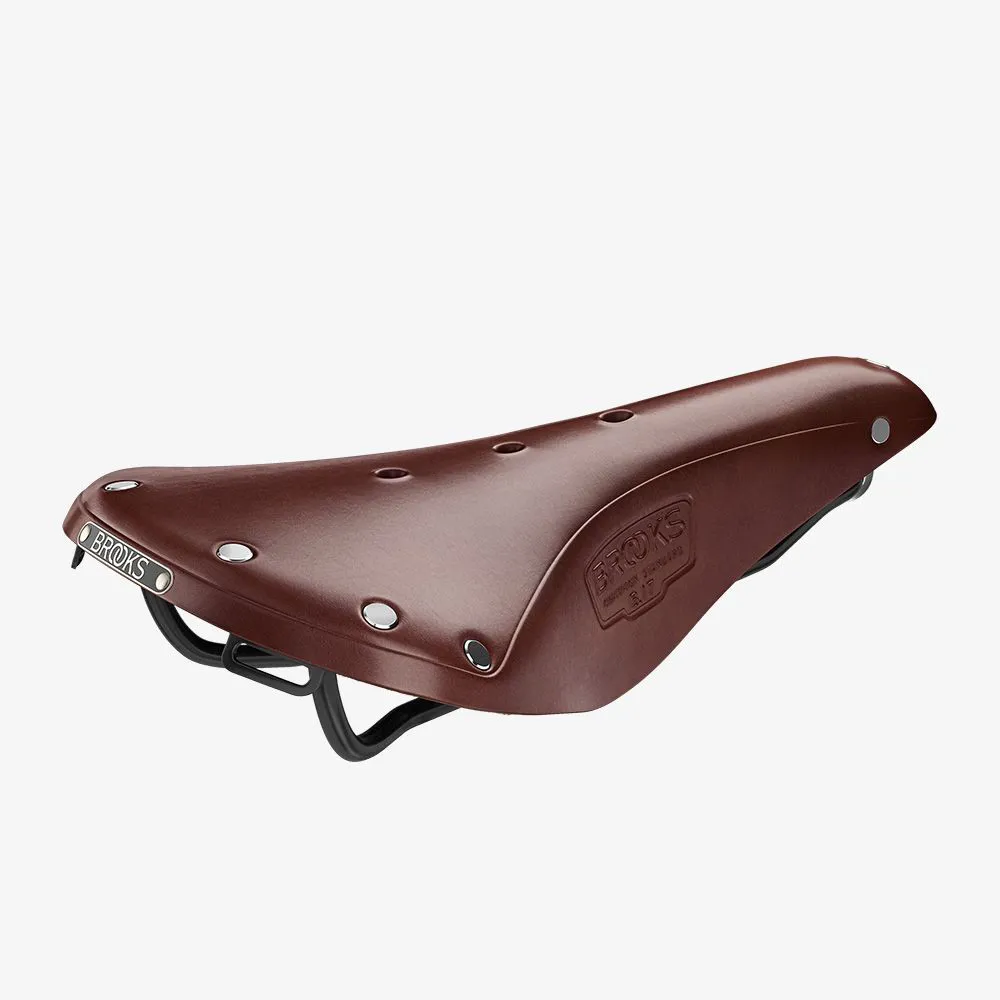 uPRISE Bikes Brooks B17 Saddle - Steel Rails - 175mm - Brown | Price match, 365 day return s, 18-Month Warranty, Finance Available & Free UK Delivery