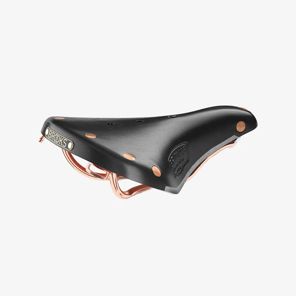 uPRISE Bikes Brooks B17 Short Special Copper Ladies Saddle - 176mm - Black | Price match, 365 day return s, 18-Month Warranty, Finance Available & Free UK Delivery