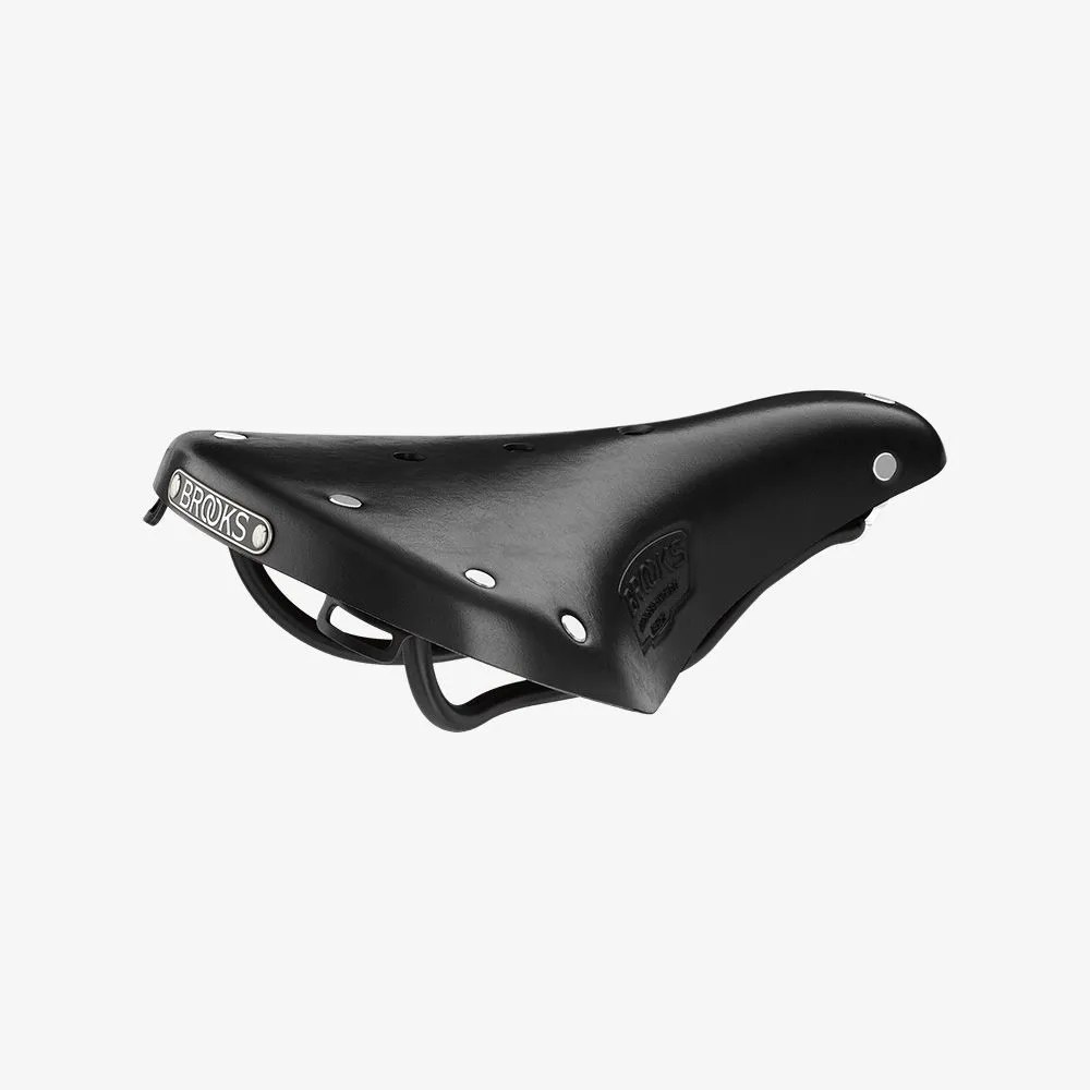 uPRISE Bikes Brooks B17 Short Ladies Saddle - 176mm - Black | Price match, 365 day return s, 18-Month Warranty, Finance Available & Free UK Delivery