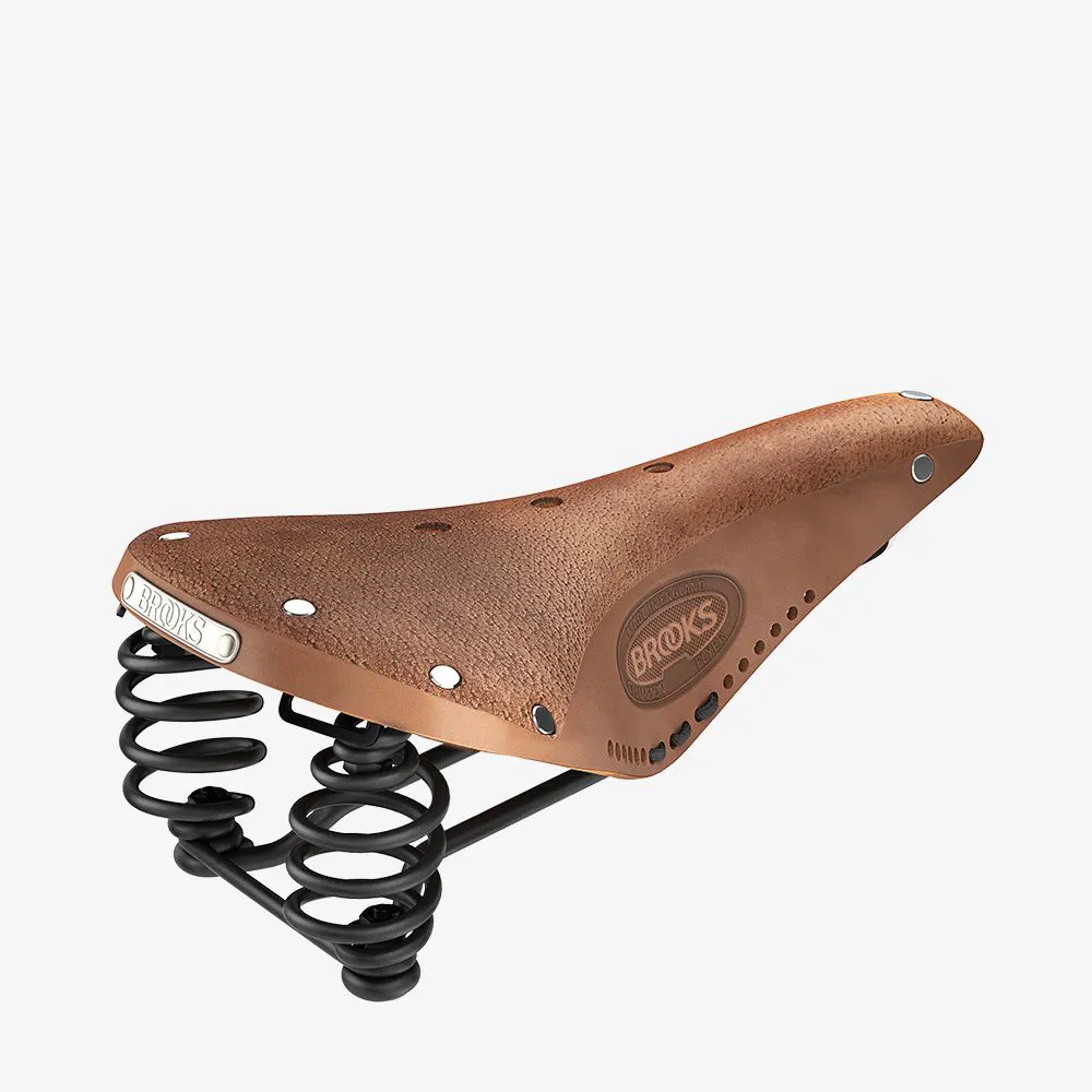 uPRISE Bikes Brooks Flyer Softened Saddle - 175mm - Dark Tan | Price match, 365 day return s, 18-Month Warranty, Finance Available & Free UK Delivery