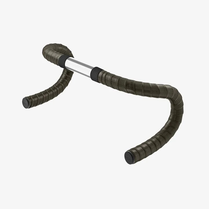 Brooks Cambium Rubber Bar Tape - Mud Green-2