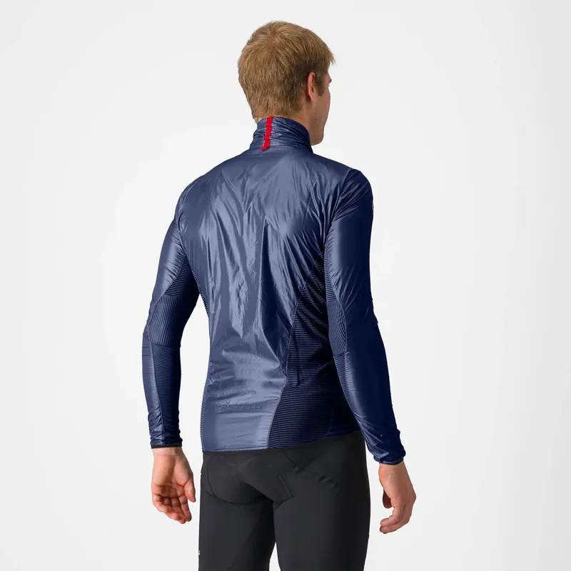 Castelli Aria Shell Men's Windproof Jacket - Belgian Blue-1