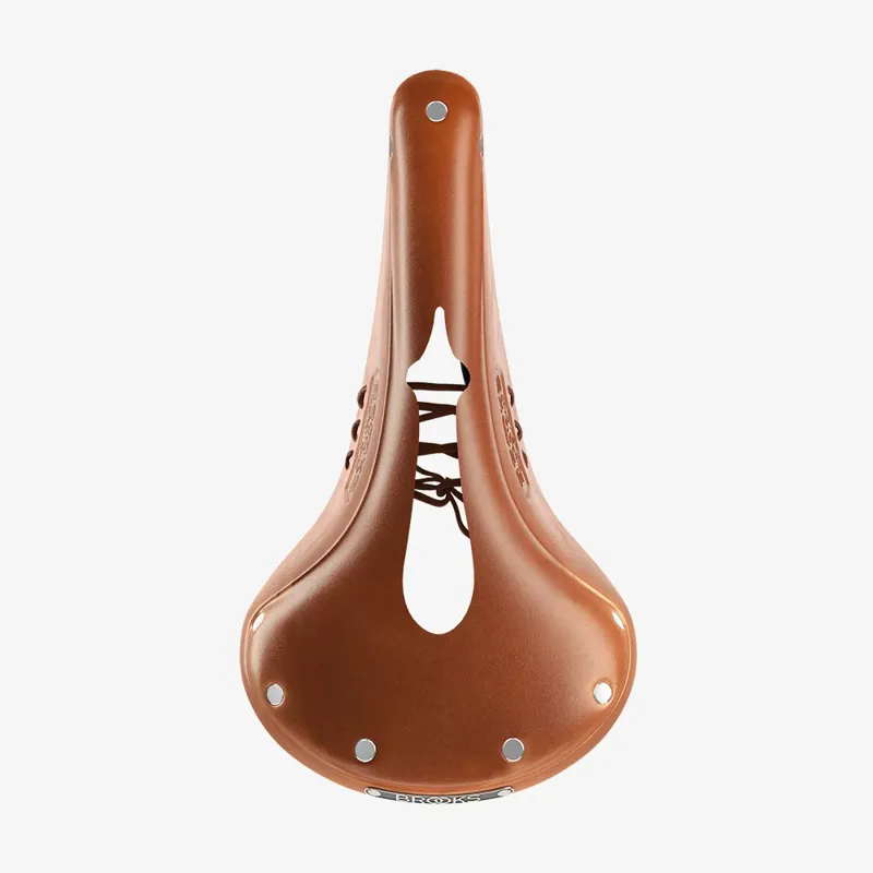Brooks B17 Narrow Carved Saddle - 155mm - Honey-1