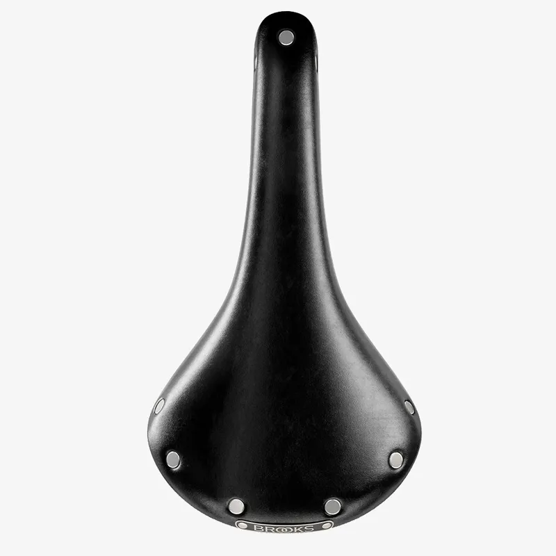 Brooks B15 Swallow Chrome Saddle - 153mm - Black-1