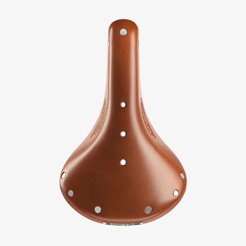 Brooks Flyer Saddle - 175mm - Honey-1