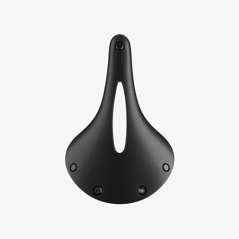 Brooks C19 Cambium Carved All-Weather Saddle - 184mm - Black-1