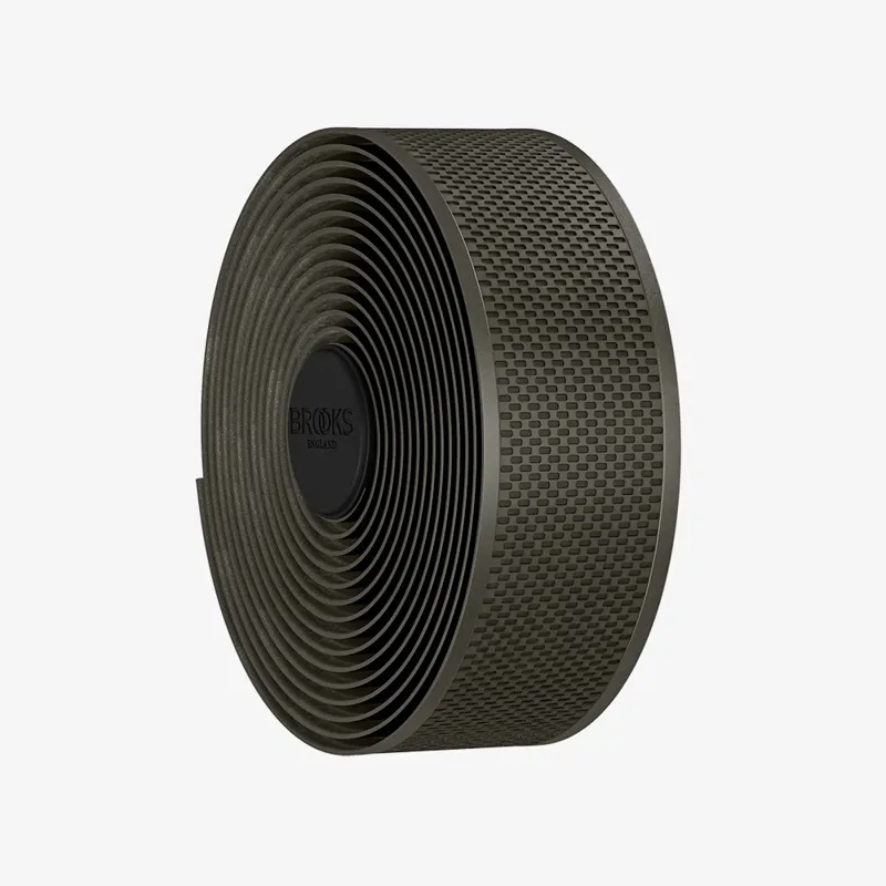 Brooks Cambium Rubber Bar Tape - Mud Green