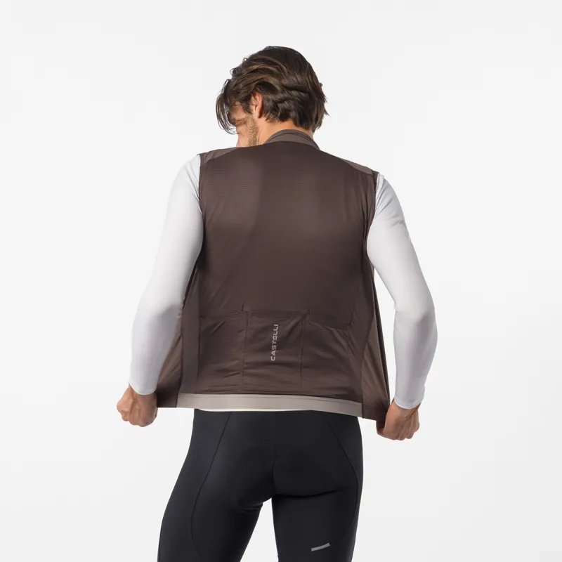 Castelli Espresso 2 Men's Vest - Chestnut-2