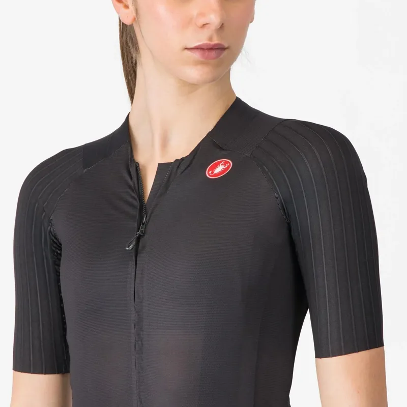 Castelli Aero Pro 8S Women's Short Sleeve Jersey - Black-2