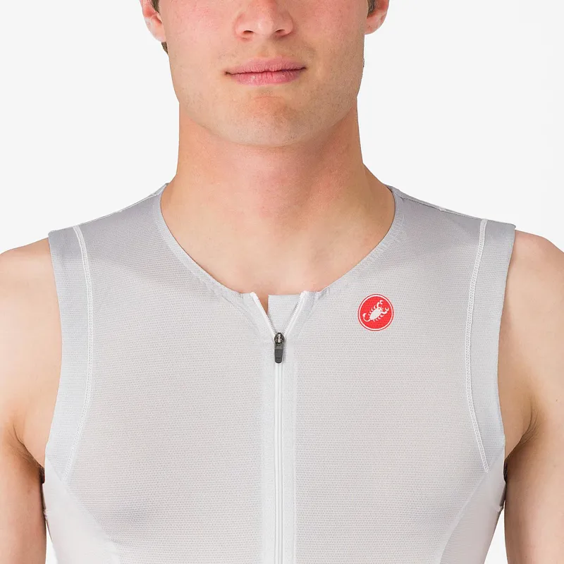 Castelli Free Speed 3 Men's Top - White/Silver Grey-2