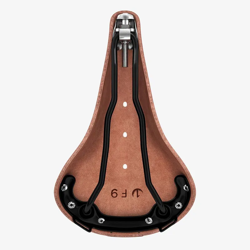 Brooks B17 Saddle - Steel Rails - 175mm - Brown-2