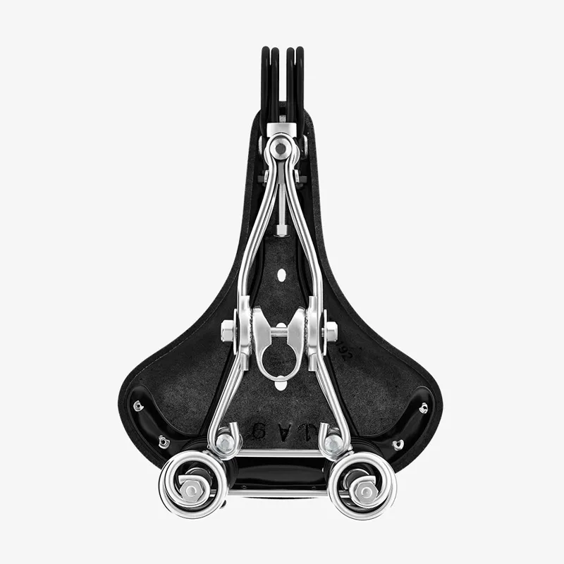 Brooks B135 Coiled Saddle - 210mm - Black-2