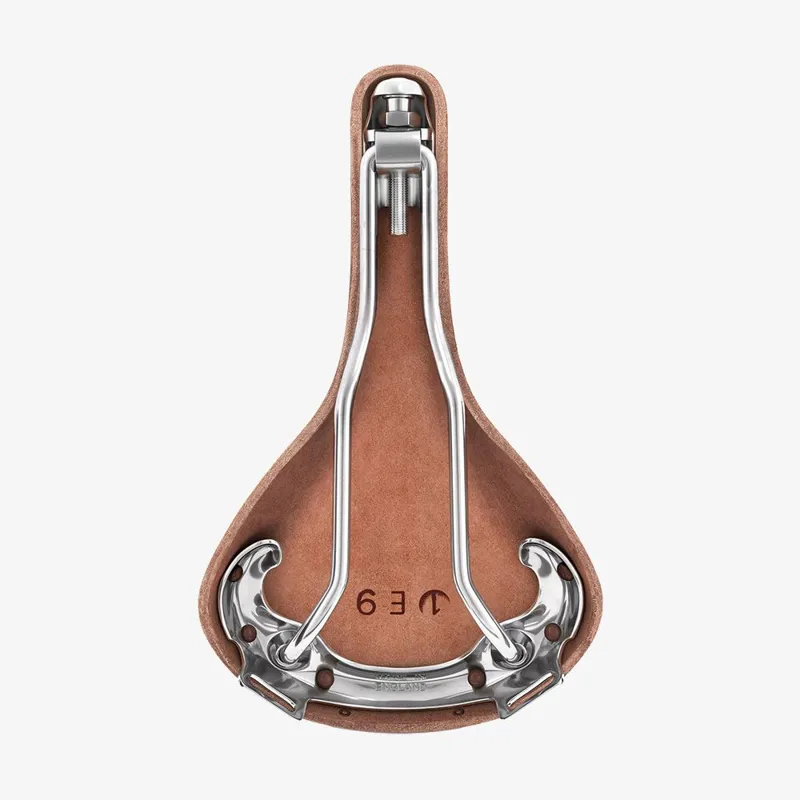 Brooks Swift Chrome Saddle - 150mm - Brown-2