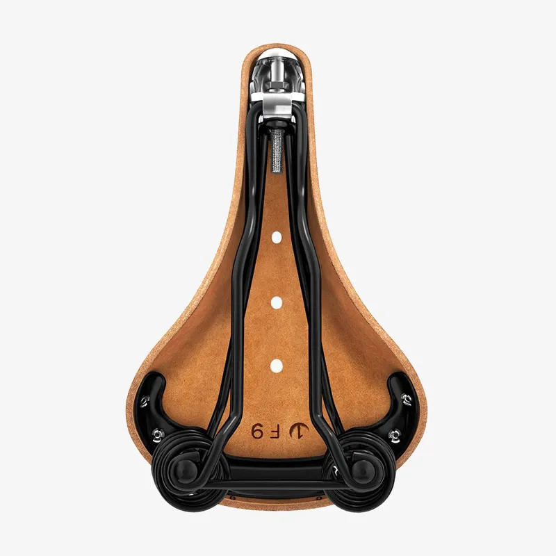 Brooks Flyer Saddle - 175mm - Honey-2
