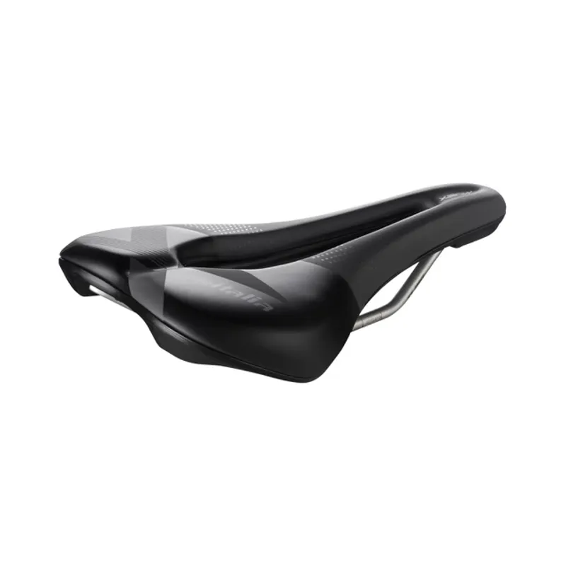 Selle Italia X-Bow TI316 Superflow Saddle - Grey/Black-2