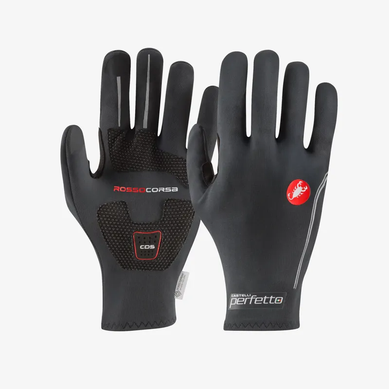 Castelli Perfetto Light 2 Men's Long Finger Gloves - Black-2
