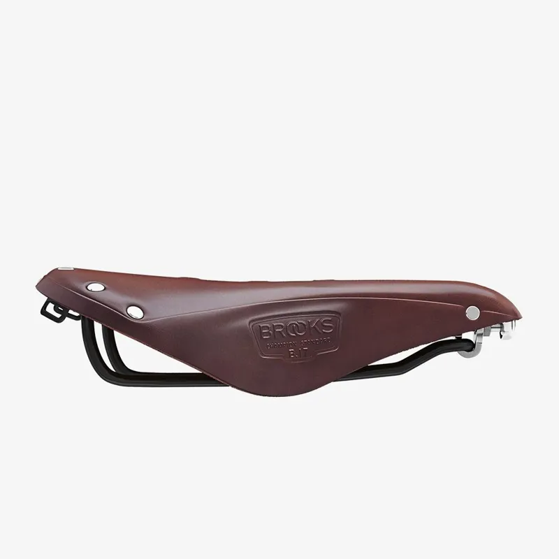 Brooks B17 Saddle - Steel Rails - 175mm - Brown-3