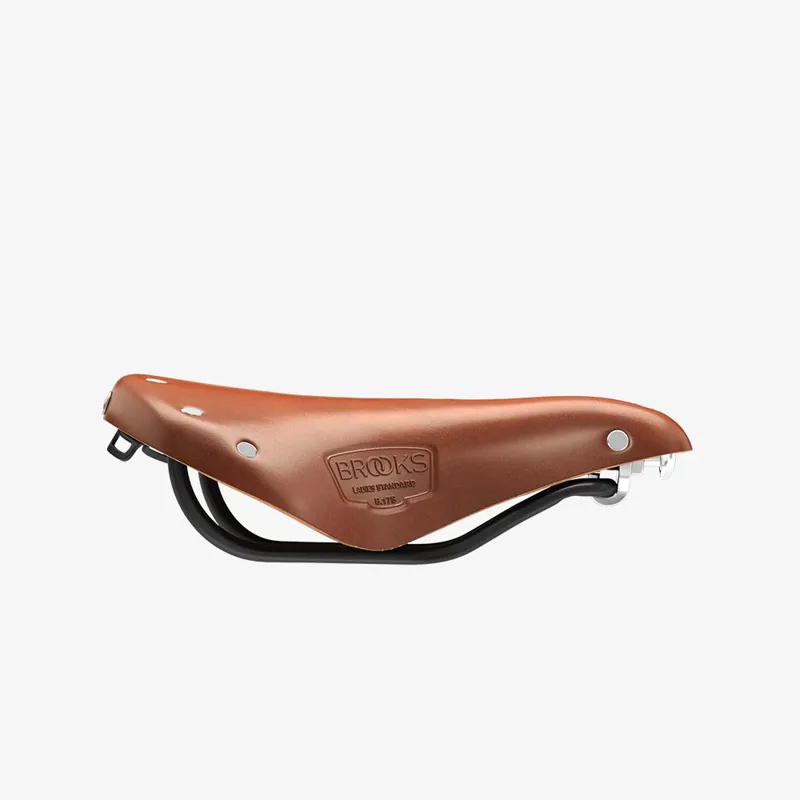 Brooks B17 Short Ladies Saddle - 176mm - Honey-3