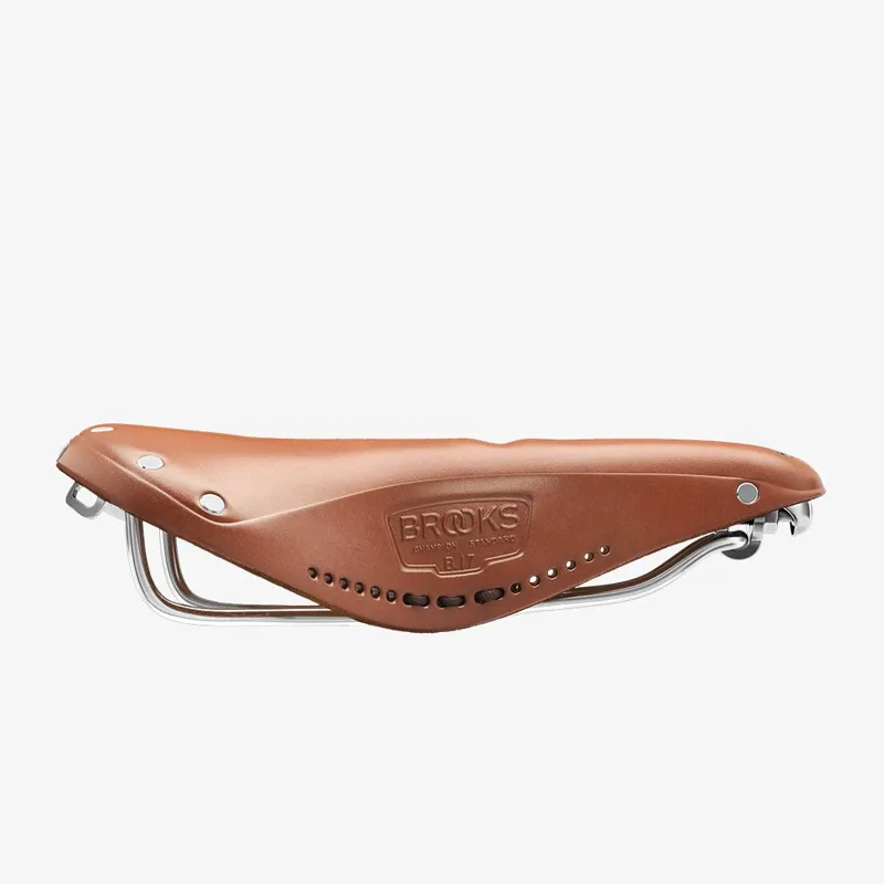 Brooks B17 Carved Saddle - 175mm - Honey-3